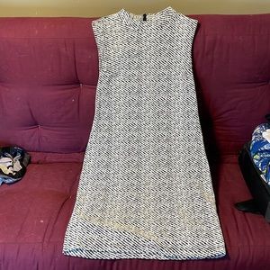 Black and white office dress